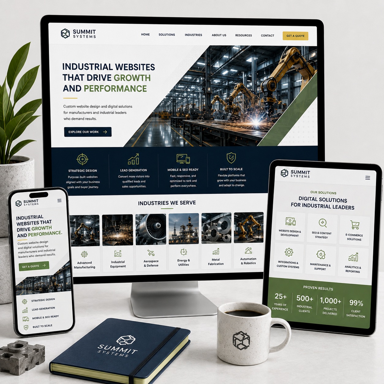 Industrial Websites that Drive Growth and Performance