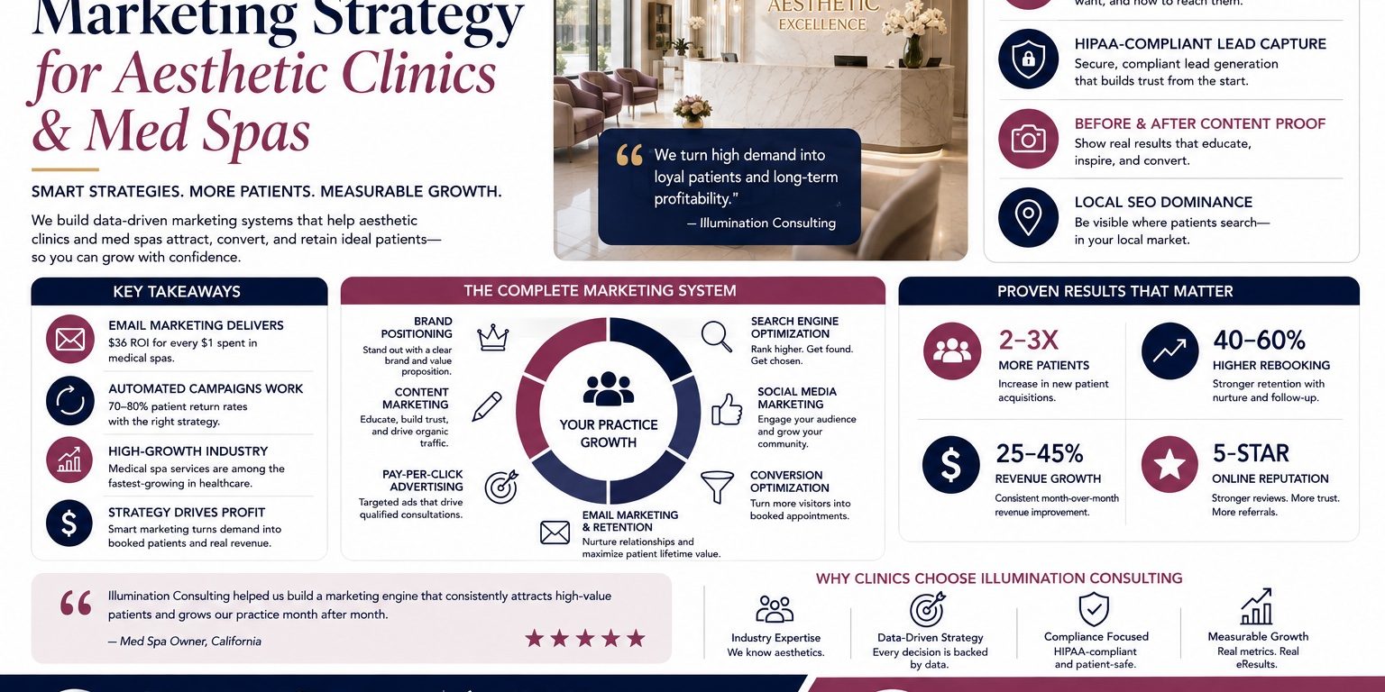 Marketing Strategy Aesthetic Clinics & Med Spas Marketing Strategy Aesthetic Clinics & Med Spas