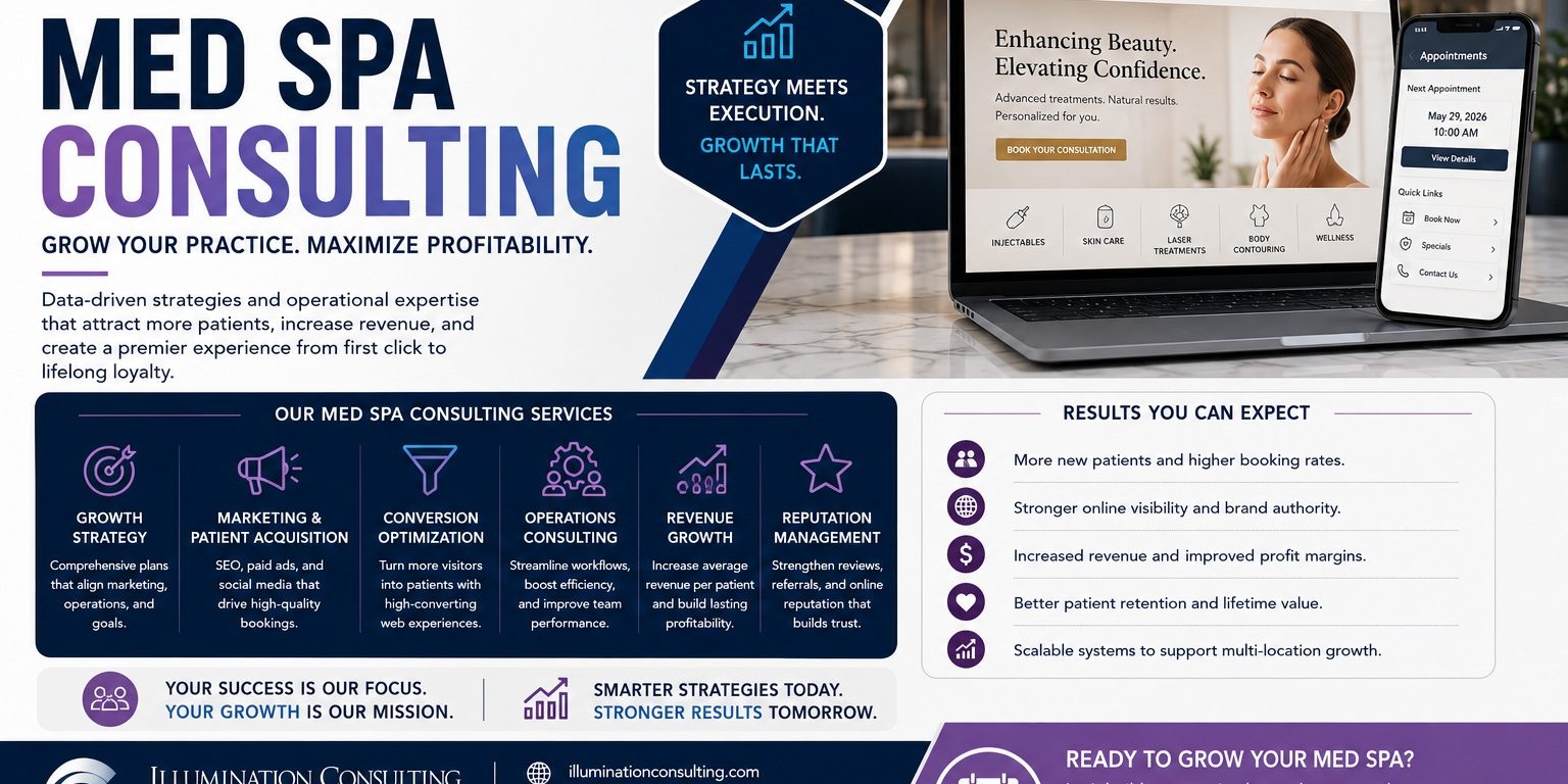 Med Spa Consulting Growth & Operations