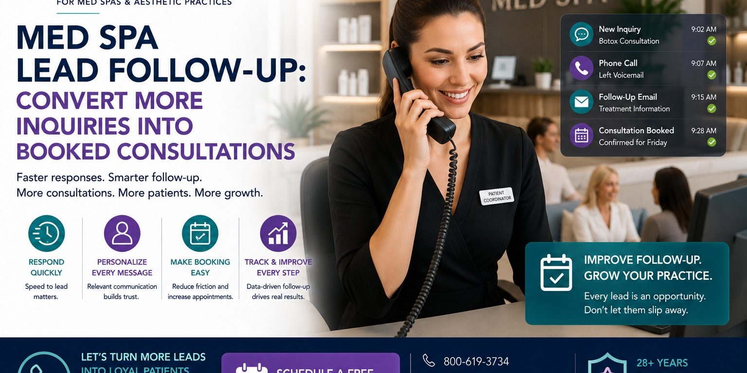Med Spa Lead Follow-Up Convert More Leads Into Patients