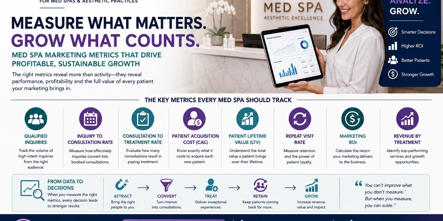 Med Spa Marketing Metrics