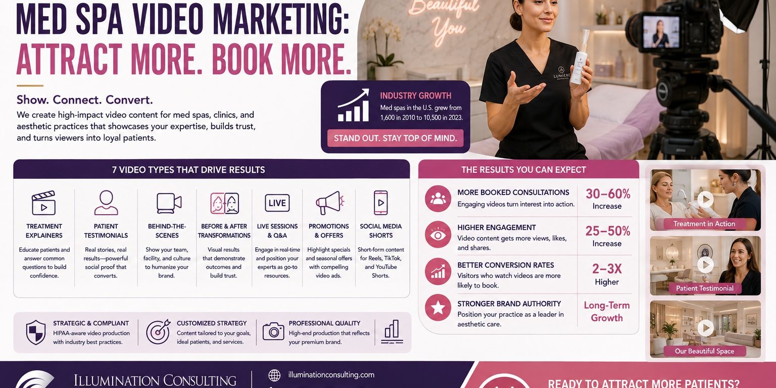 Med Spa Video Marketing Attract More