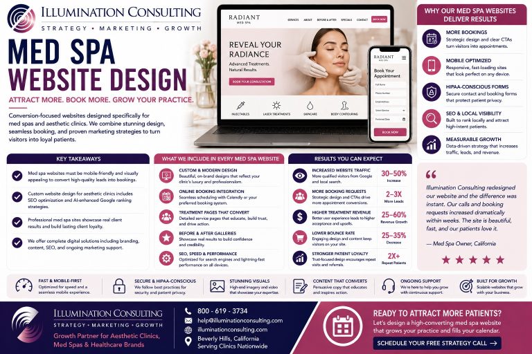 Med Spa Website Design Attract More Patients