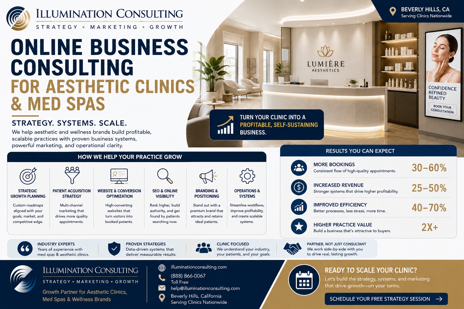Online Business Consulting Aesthetic Clinics & Med Spas