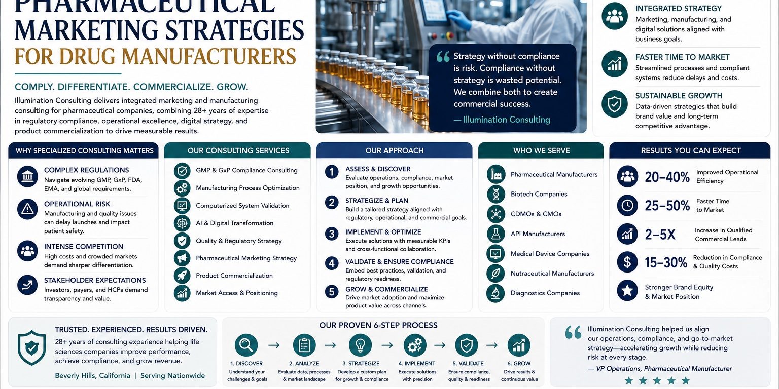Pharmaceutical Marketing Strategies for Drug Manufacturers