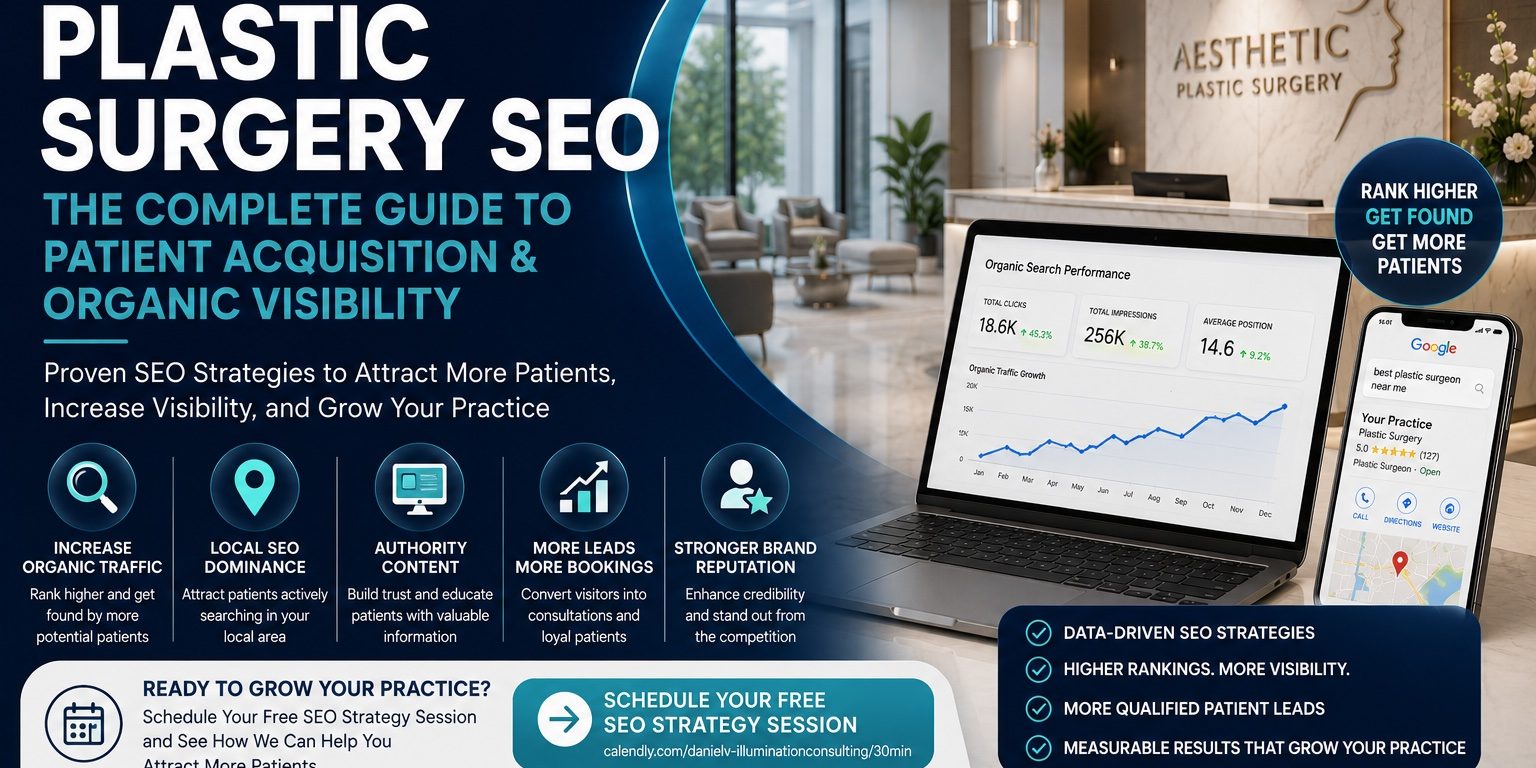 Plastic Surgery SEO The Complete Guide to Patient Acquisition and Organic Visibility for Aesthetic Clinics