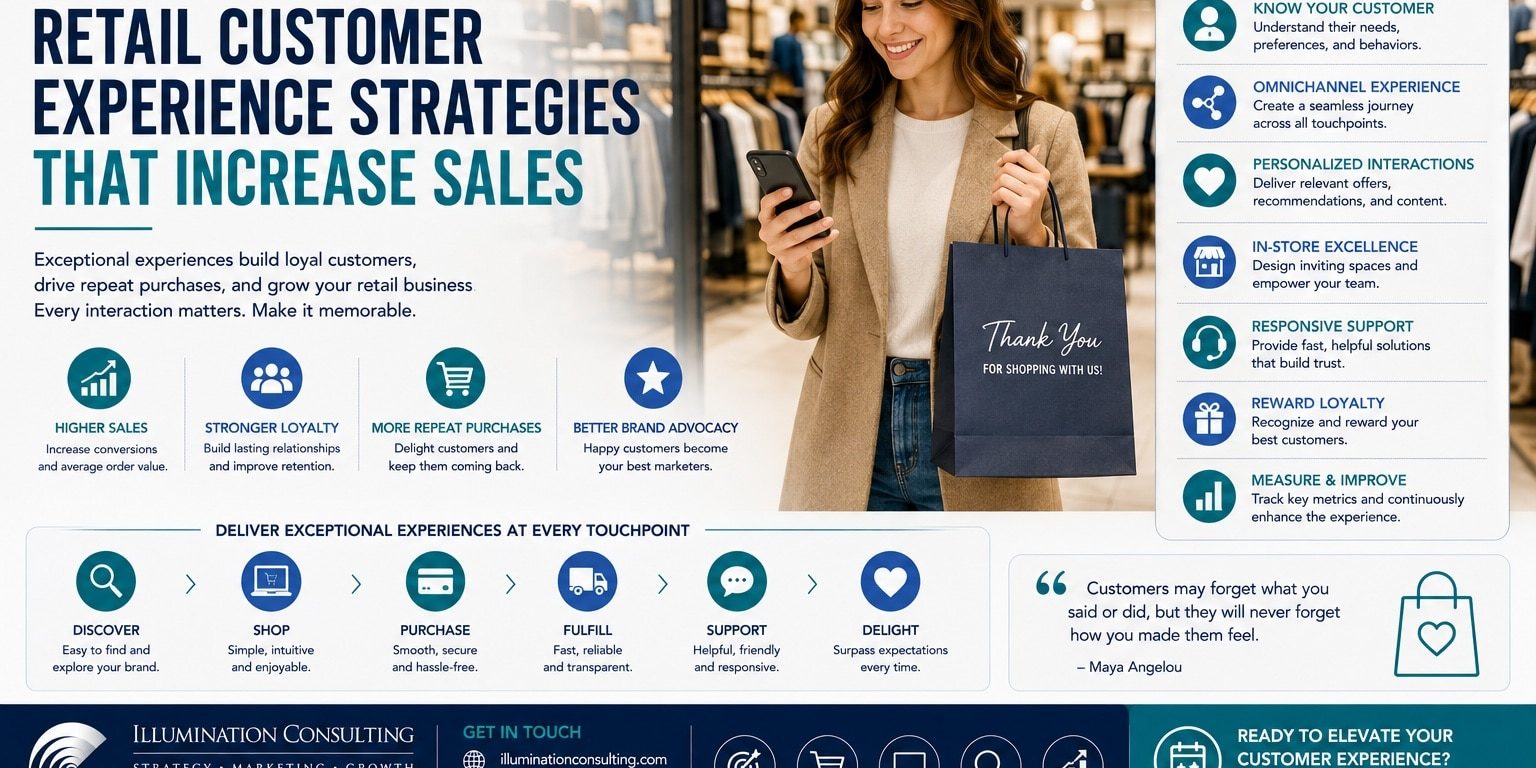 Retail Customer Experience Strategies That Increase Sales Retail Customer Experience Strategies That Increase Sales