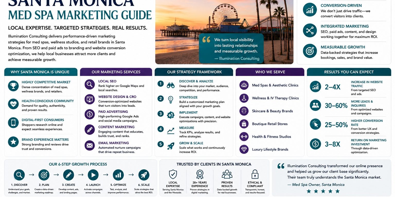 Santa Monica Med Spa Marketing Guide Santa Monica Med Spa Marketing Guide