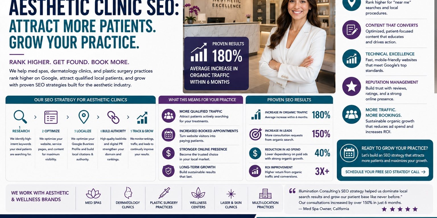 Skin Care Business Consulting Aesthetic Clinics & Med Spas