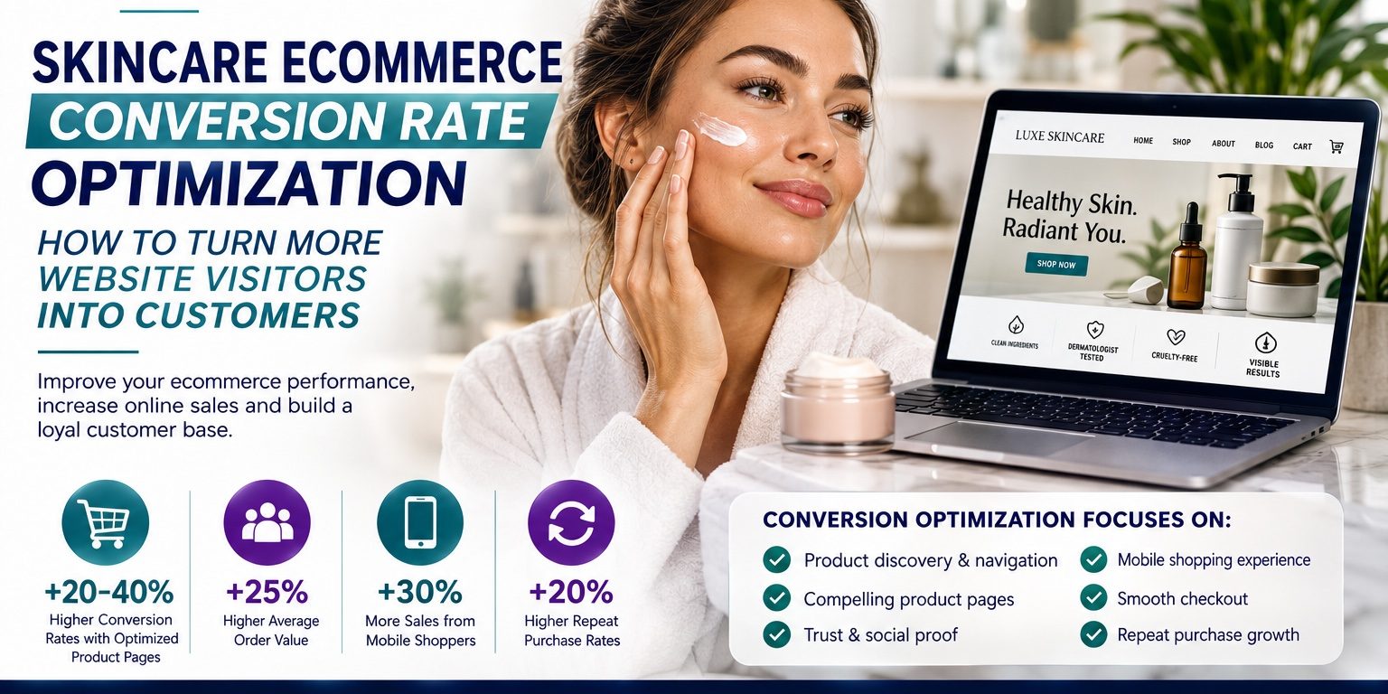 Skincare Ecommerce Conversion Rate Optimization