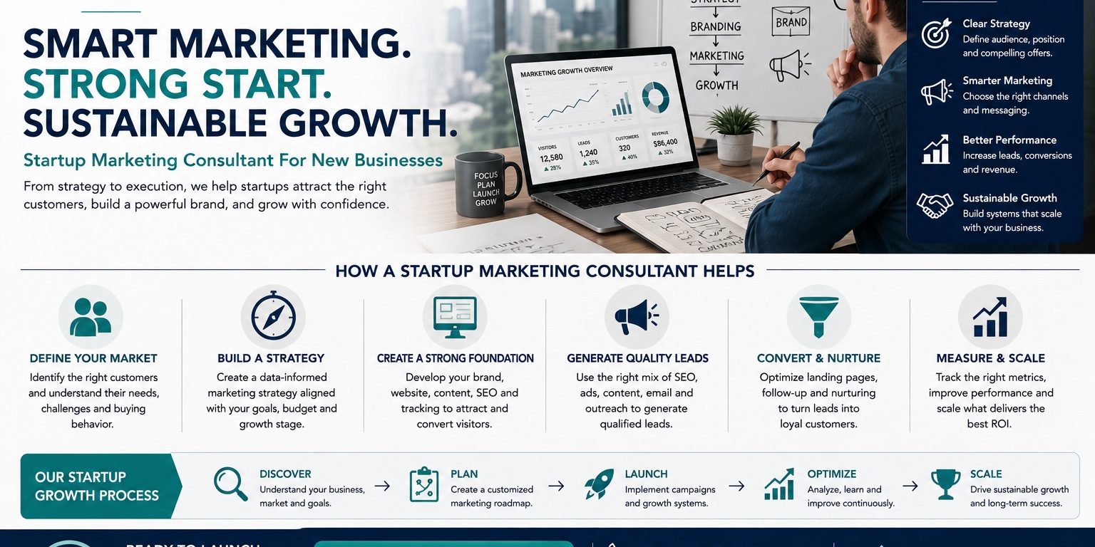 Startup Marketing Consultant When a New Business Needs Expert Marketing Help Startup Marketing Consultant When a New Business Needs Expert Marketing Help