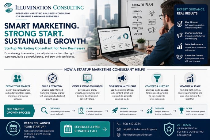 Startup Marketing Consultant When a New Business Needs Expert Marketing Help
