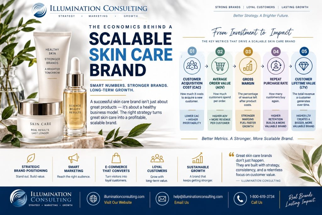 The Economics Behind a Scalable Skin Care Brand