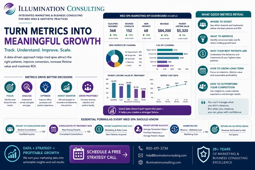 Turn Aesthetic Clinic Marketing Metrics into Meaningful Growth
