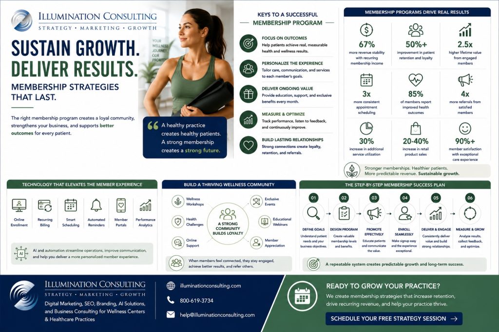 Wellness Center Membership Strategies that Last