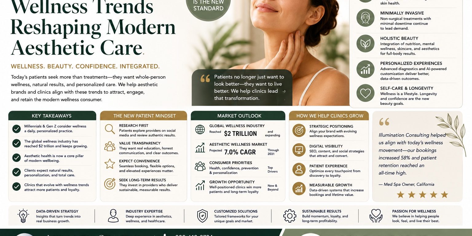 Wellness Trends Reshaping Modern Aesthetic Care Wellness Trends Reshaping Modern Aesthetic Care