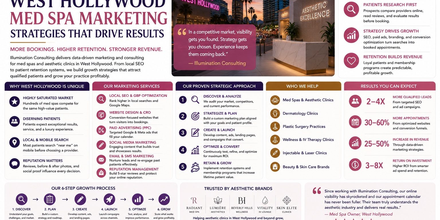 West Hollywood Med Spa Marketing Strategies