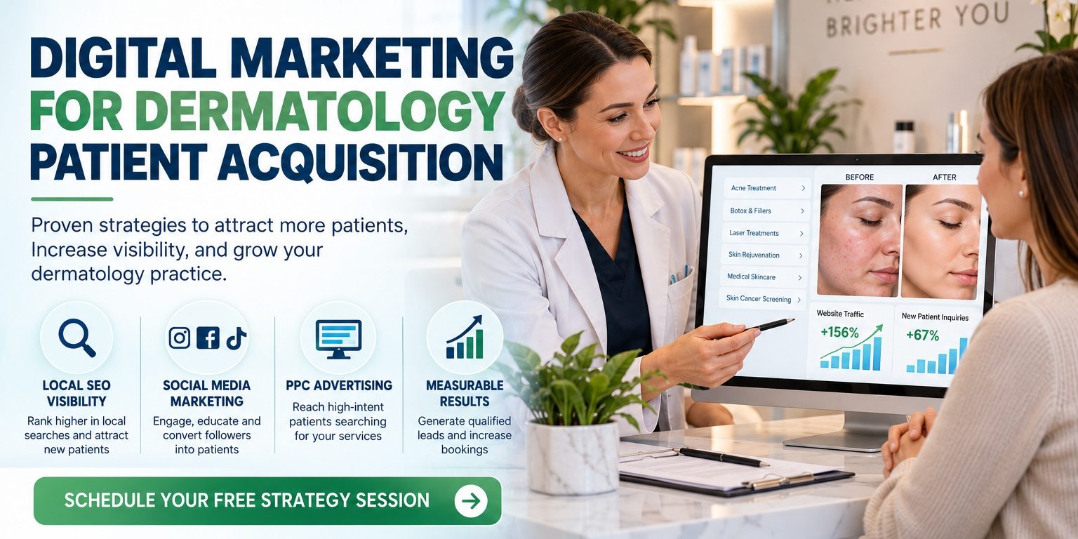 Digital Marketing for Dermatology Practices in Patient Acquisition