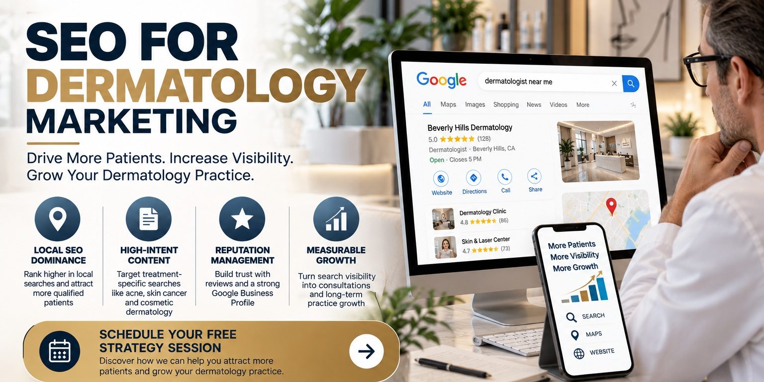 SEO for Dermatology Marketing in Patient Acquisition and Growth