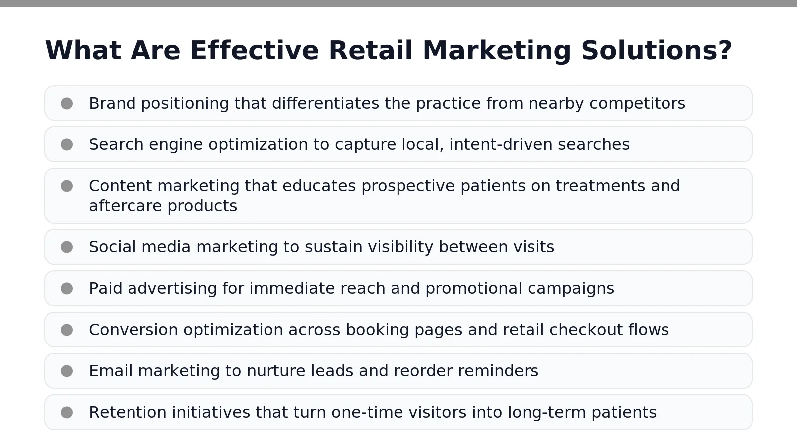 What Are Effective Retail Marketing Solutions